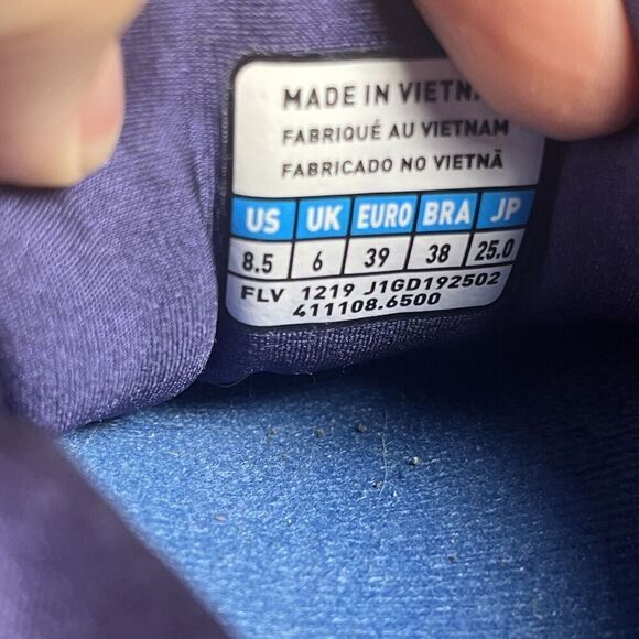 Mizuno Running Shoes Womens 8.5 Wave Sky Sneakers Red Knit Road Training Workout - Picture 10 of 10